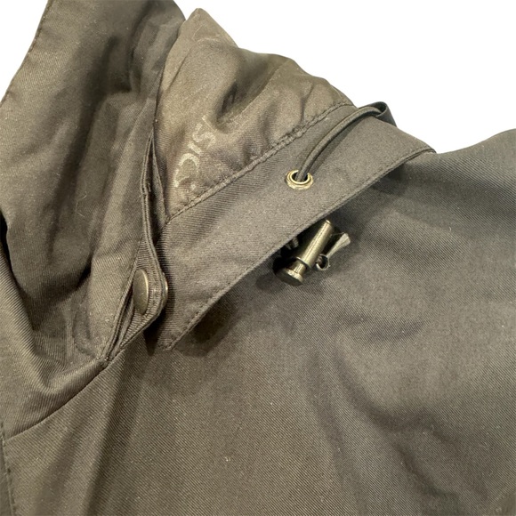 ASICS Men’s Black Rain Jacket Size M With Detachable Hood - Picture 5 of 9